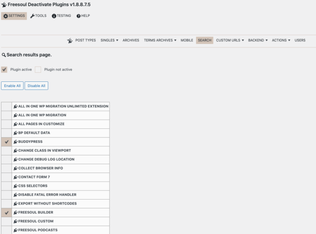 Search | FDP – Advanced WordPress Plugin Manager | Deactivate WordPress ...