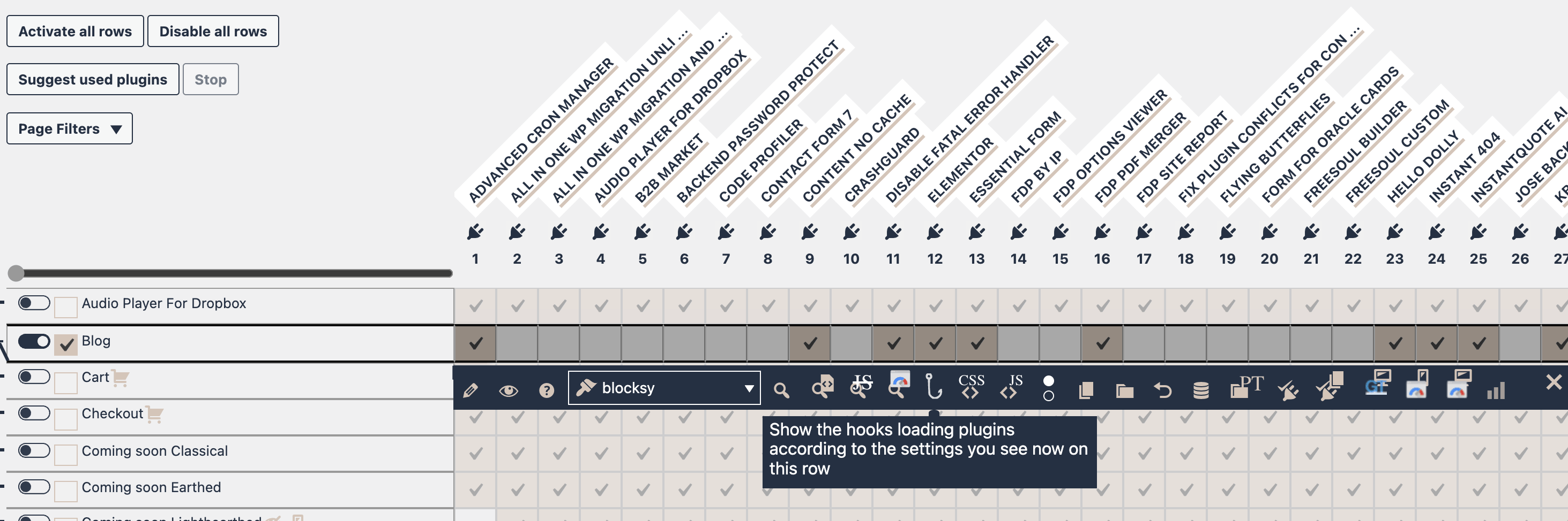 Hooks Preview Button