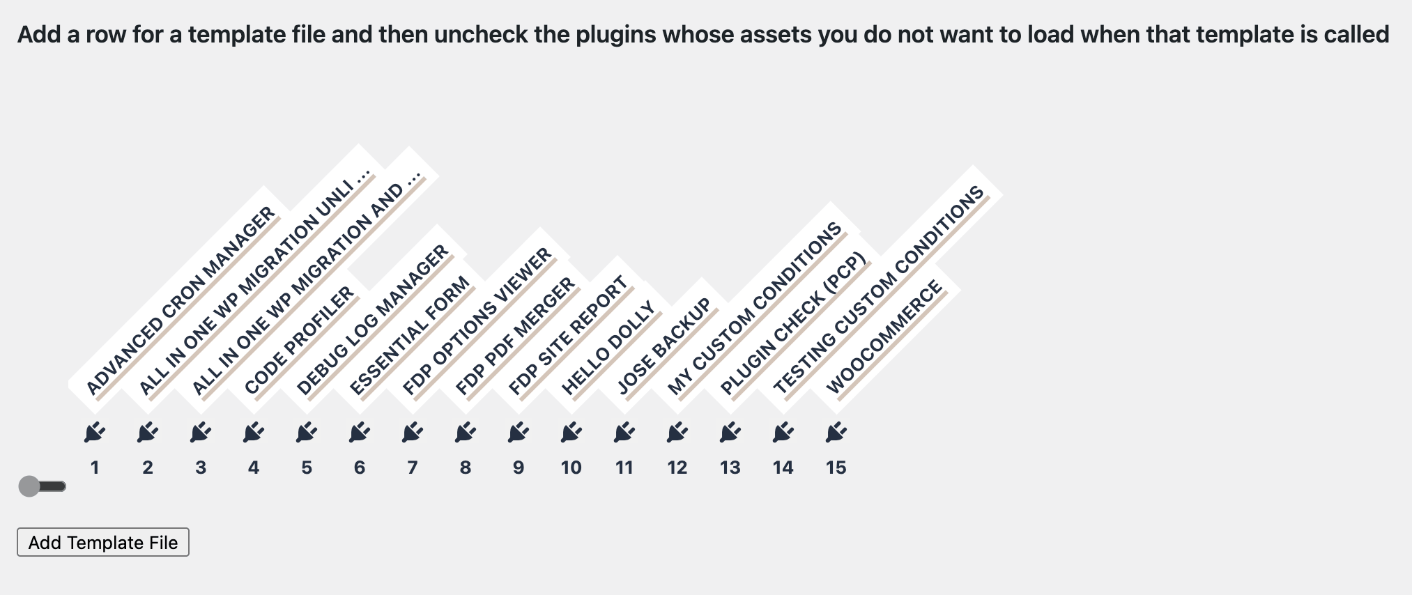FDP Plugin Manager - Remove Assets By Template File | Add Template File