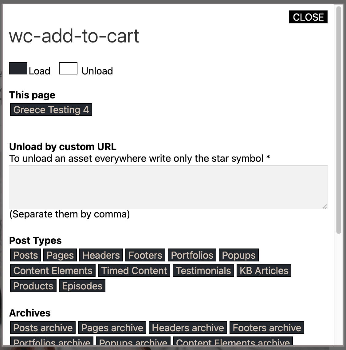 FDP Preview | JS Scripts Removal Popup
